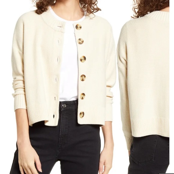 Madewell Sweaters - Madewell Broadway Cardigan Sweater, NWT, Large.